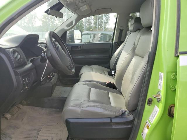 5TFUY5F12LX944174 - 2020 TOYOTA TUNDRA DOUBLE CAB SR/SR5 GREEN photo 7