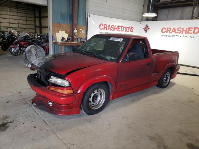 1GCCS14W4Y8123972 - 2000 CHEVROLET S TRUCK S10 RED photo 1