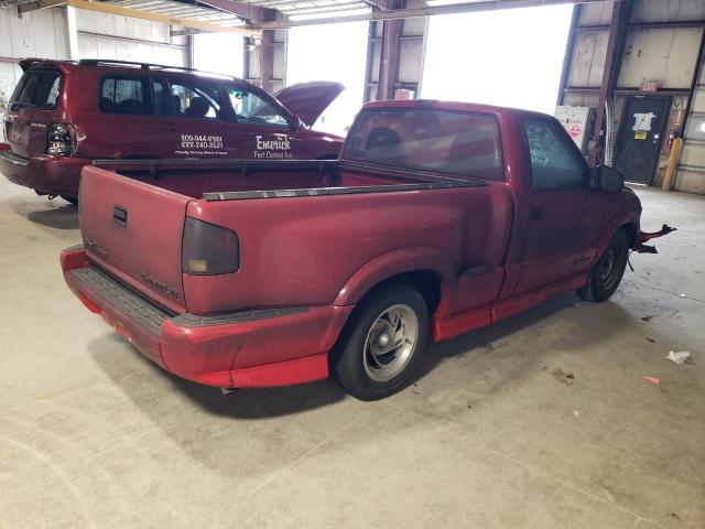 1GCCS14W4Y8123972 - 2000 CHEVROLET S TRUCK S10 RED photo 3