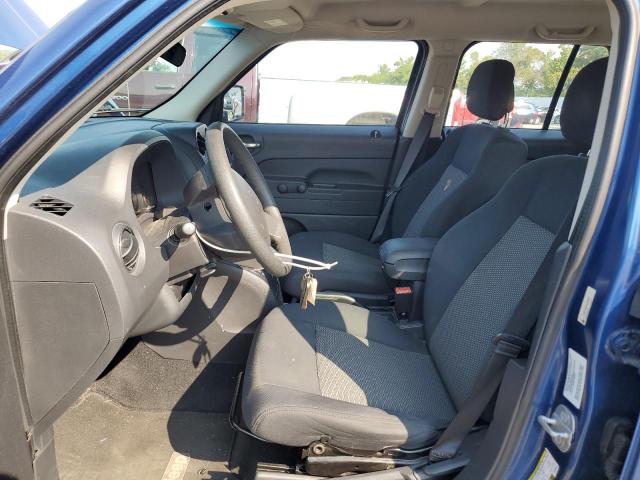 1J4NF2GB6AD508632 - 2010 JEEP PATRIOT SPORT BLUE photo 7