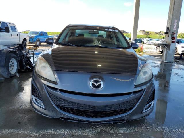 JM1BL1U5XB1400527 - 2011 MAZDA 3 S GRAY photo 5