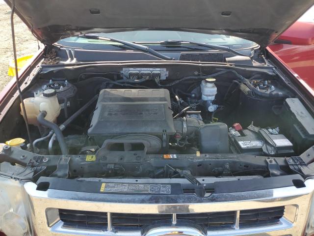 1FMCU9EG8BKB95120 - 2011 FORD ESCAPE LIMITED მუქწითელი ფოტო 12