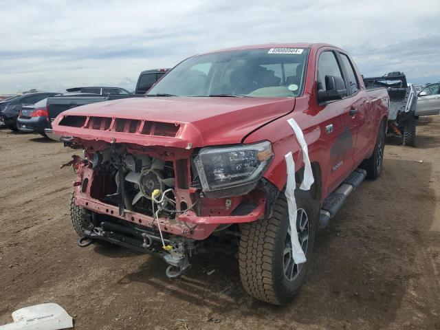 5TFUY5F11LX920383 - 2020 TOYOTA TUNDRA DOUBLE CAB SR RED photo 1