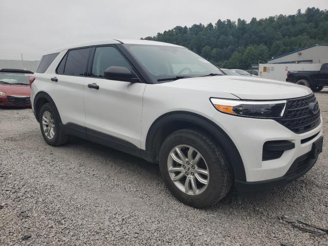 1FMSK8BB0MGC32221 - 2021 FORD EXPLORER 白色 照片 4