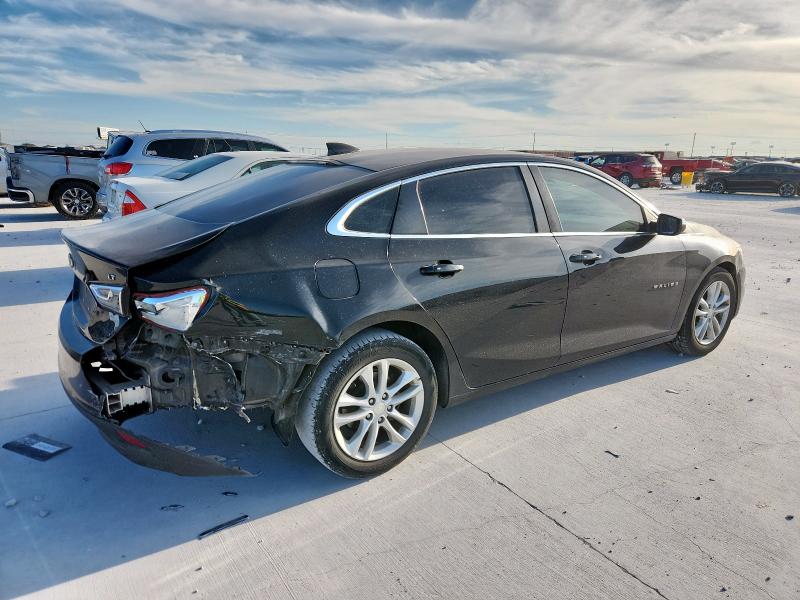 1G1ZE5ST0GF307522 - 2016 CHEVROLET MALIBU LT BLACK photo 3