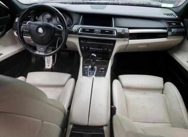 WBAYF8C51DD139850 - 2013 BMW 750 LXI BLACK photo 9