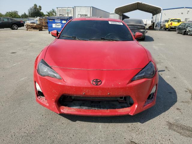 JF1ZNAA18D2702556 - 2013 TOYOTA SCION FR-S 红色 照片 5