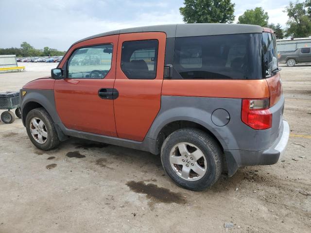 5J6YH18513L010423 - 2003 HONDA ELEMENT EX ORANGE photo 2