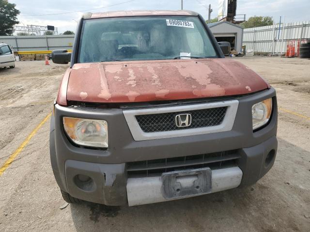 5J6YH18513L010423 - 2003 HONDA ELEMENT EX ORANGE photo 5