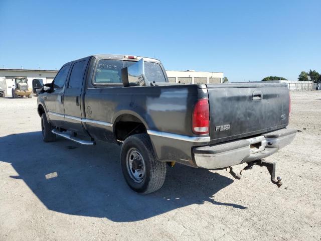 1FTSW31L41ED51015 - 2001 FORD F350 SRW SUPER DUTY GRAY photo 3