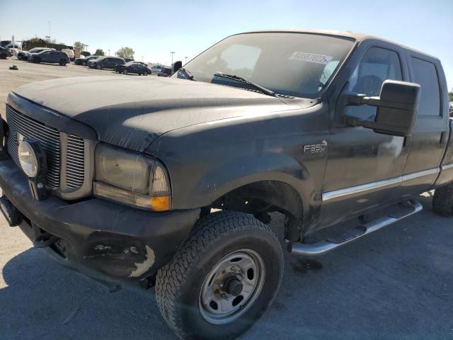 1FTSW31L41ED51015 - 2001 FORD F350 SRW SUPER DUTY GRAY photo 9