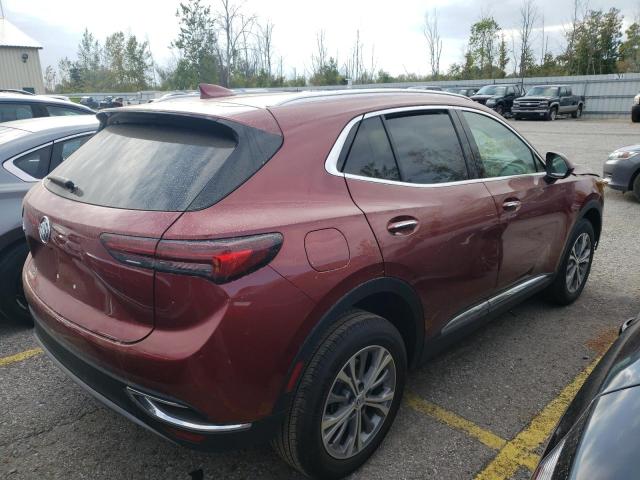 LRBAZLR49ND162435 - 2022 BUICK ENVISION PREFERRED RED photo 3