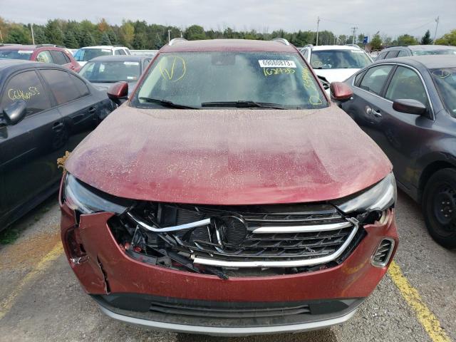 LRBAZLR49ND162435 - 2022 BUICK ENVISION PREFERRED RED photo 5