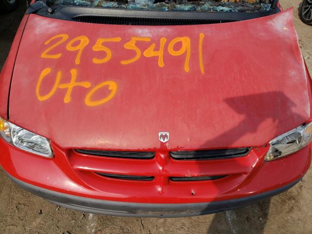 2B4FP25B1YR855090 - 2000 DODGE CARAVAN RED photo 12