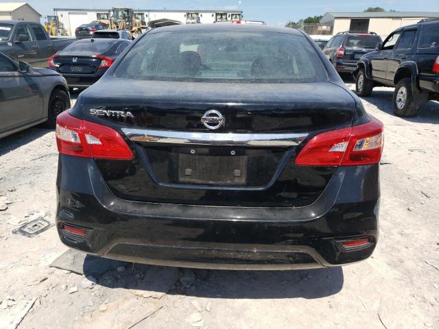 3N1AB7AP4KY257001 - 2019 NISSAN SENTRA S BLACK photo 6