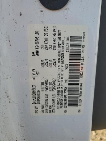 1D7HU18P97S176550 - 2007 DODGE RAM 1500 ST Weiß Foto 12