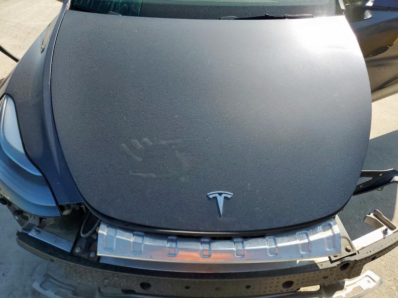 7SAYGDED7RA308461 - 2024 TESLA MODEL Y 灰色 照片 12