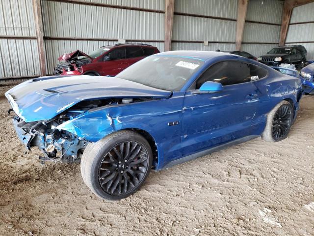 1FA6P8CF6M5133526 - 2021 FORD MUSTANG GT BLUE photo 1