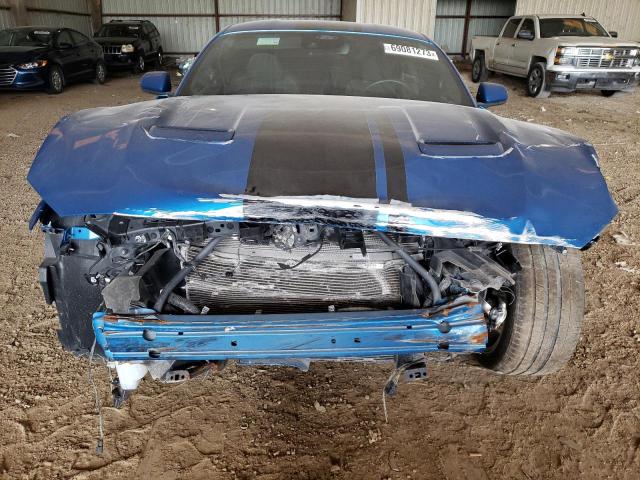 1FA6P8CF6M5133526 - 2021 FORD MUSTANG GT BLUE photo 5