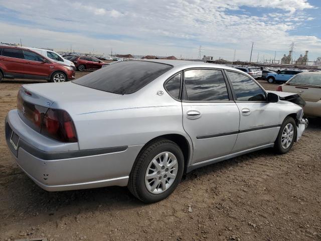 2G1WF52E839440047 - 2003 CHEVROLET IMPALA SILVER photo 3