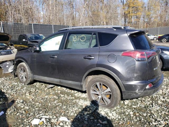 2T3RFREV2JW700467 - 2018 TOYOTA RAV4 ADVENTURE GRAY photo 2