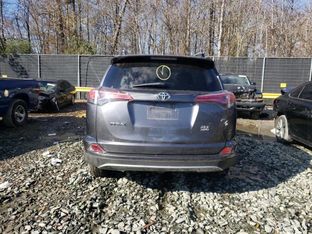 2T3RFREV2JW700467 - 2018 TOYOTA RAV4 ADVENTURE GRAY photo 6