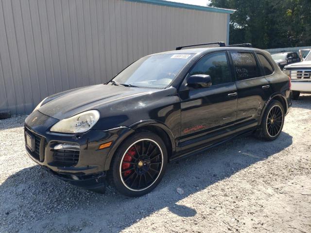 WP1AC29P18LA92817 - 2008 PORSCHE CAYENNE TURBO BLACK photo 1