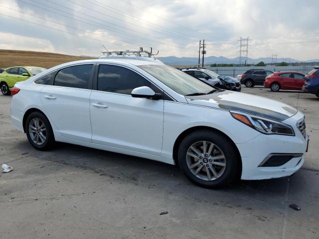 5NPE24AF5GH376376 - 2016 HYUNDAI SONATA SE WHITE photo 4