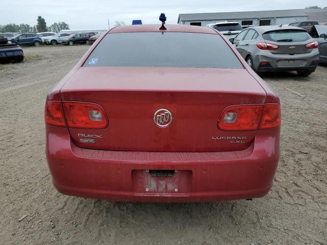 1G4HD57M69U135000 - 2009 BUICK LUCERNE CXL BURGUNDY photo 6