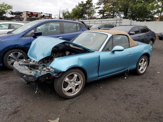 JM1NB353510215458 - 2001 MAZDA MX-5 MIATA BASE BLUE photo 1