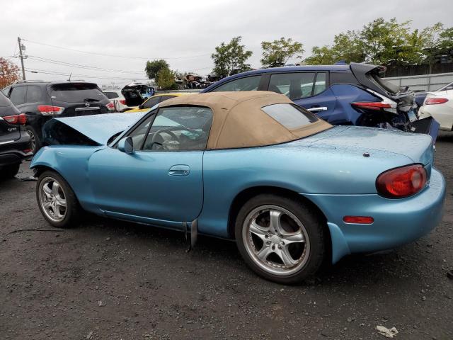 JM1NB353510215458 - 2001 MAZDA MX-5 MIATA BASE BLUE photo 2
