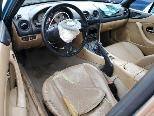 JM1NB353510215458 - 2001 MAZDA MX-5 MIATA BASE BLUE photo 8