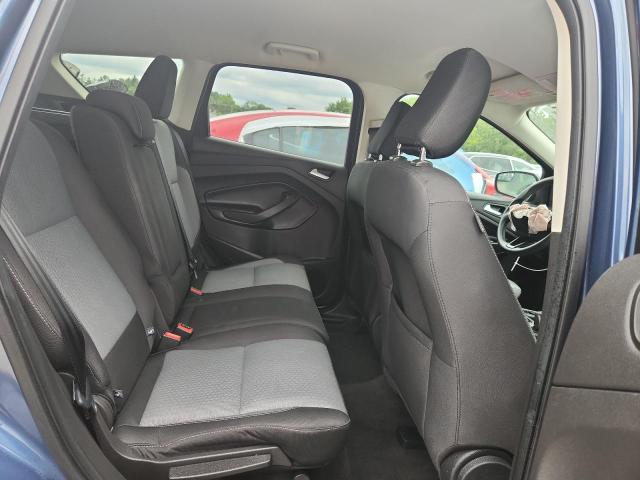 1FMCU9GD6JUB80380 - 2018 FORD ESCAPE SE Bleu photo 11