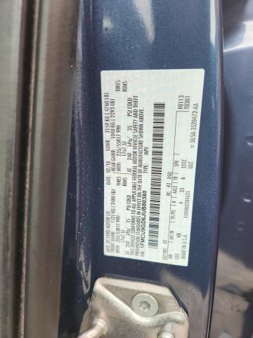 1FMCU9GD6JUB80380 - 2018 FORD ESCAPE SE Bleu photo 14