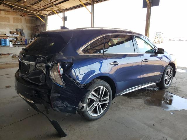 5FRYD3H80HB009019 - 2017 ACURA MDX ADVANCE BLUE photo 3