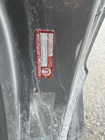 1G1FK1R6XK0155233 - 2019 CHEVROLET CAMARO ZL1 灰色 照片 12