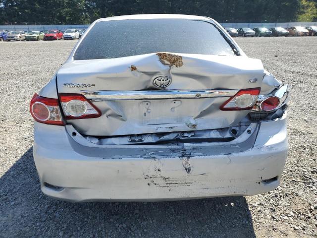 JTDBU4EE6B9139007 - 2011 TOYOTA COROLLA BASE Արծաթագույն լուսանկար 6