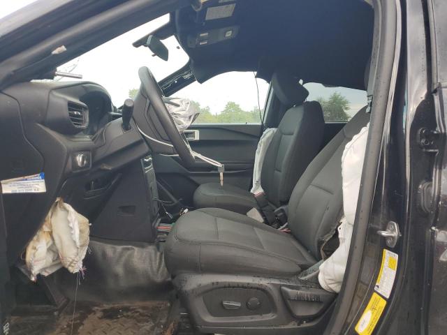 1FM5K8AB9MGA42836 - 2021 FORD EXPLORER POLICE INTERCEPTOR შავი ფოტო 7