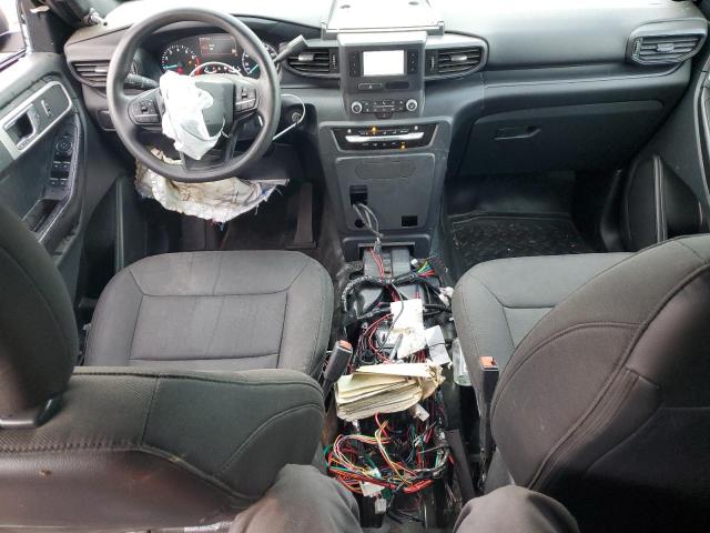 1FM5K8AB9MGA42836 - 2021 FORD EXPLORER POLICE INTERCEPTOR შავი ფოტო 8
