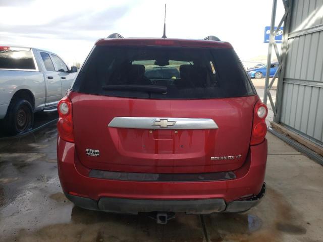 2GNALPEK5C1321255 - 2012 CHEVROLET EQUINOX LT RED photo 6