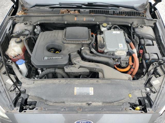 3FA6P0LU5JR259143 - 2018 FORD FUSION SE HYBRID გრაფიტი ფოტო 11