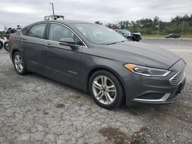 3FA6P0LU5JR259143 - 2018 FORD FUSION SE HYBRID გრაფიტი ფოტო 4