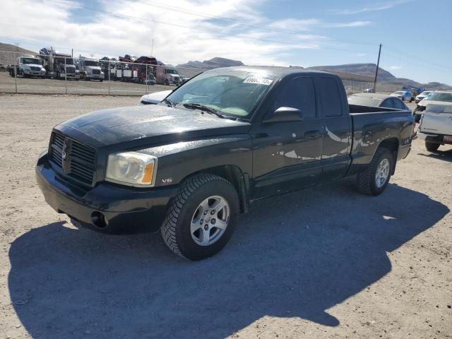 1D7HE42K96S671342 - 2006 DODGE DAKOTA SLT BLACK photo 1