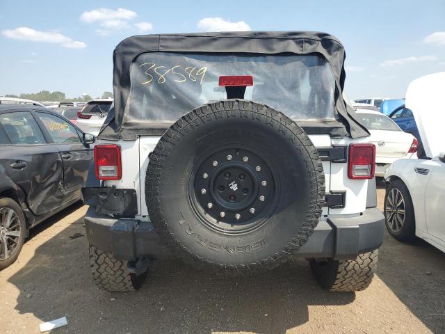 1C4BJWDG6HL617963 - 2017 JEEP WRANGLER U SPORT WHITE photo 6