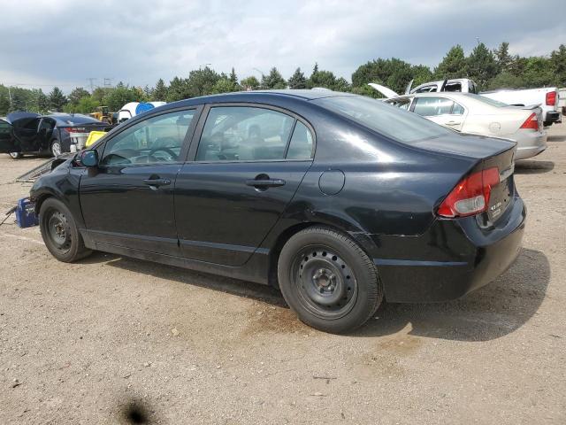 19XFA1F50BE050102 - 2011 HONDA CIVIC LX BLACK photo 2