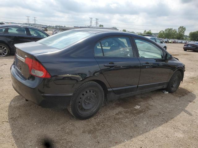 19XFA1F50BE050102 - 2011 HONDA CIVIC LX BLACK photo 3