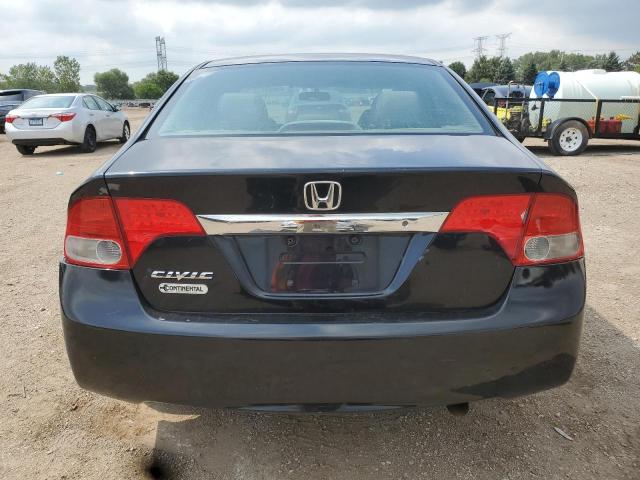 19XFA1F50BE050102 - 2011 HONDA CIVIC LX BLACK photo 6