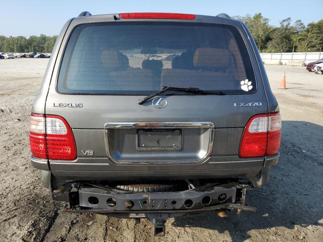 JT6HT00W9Y0113043 - 2000 LEXUS LX 470 GRAY photo 6