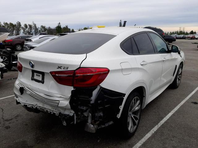 5UXKU6C50KLP60680 - 2019 BMW X6 XDRIVE50I WHITE photo 3