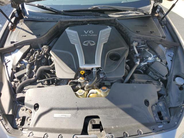 JN1EV7AP6JM360155 - 2018 INFINITI Q50 LUXE GRAY photo 11
